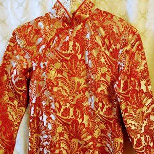 60s Vintage Asian Style Dress
